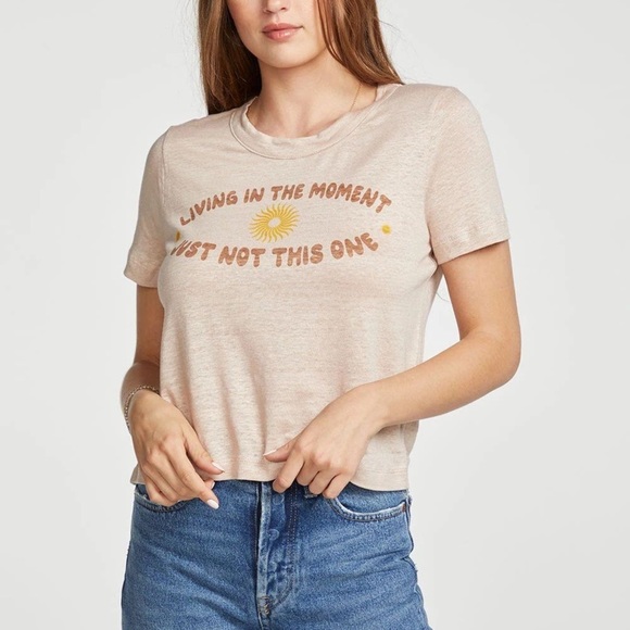 BNWT CHASER LINEN GRAPHIC T SHIRT - Picture 2 of 8